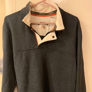 Orvis Quarter zip sweatshirt